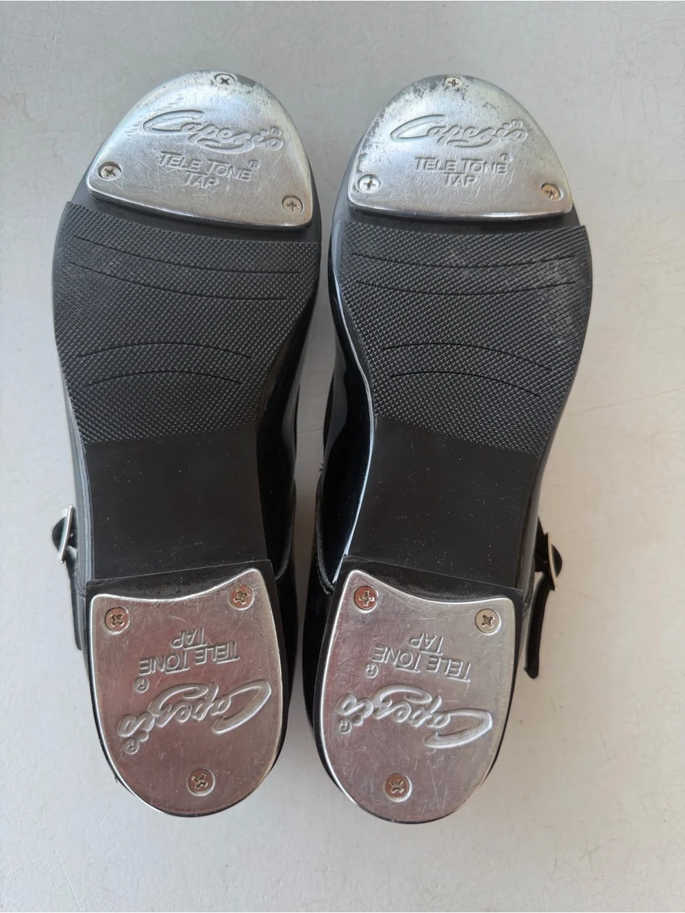 Capezio Black Patent Mary Jane Dance Shoes for Kids